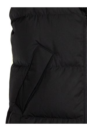 Black nylon sleeveless jacket LOU ANDREA | YZ21417LUW5MATBLACK